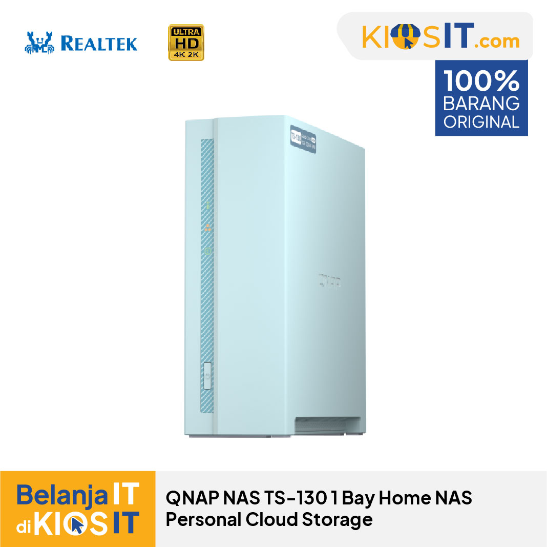 QNAP TS-130 1 Bay NAS Home Personal Cloud Storage