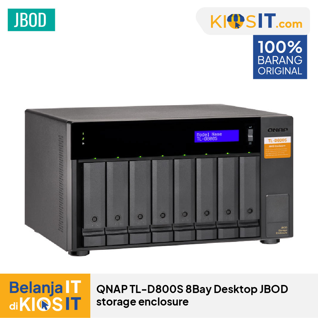 QNAP TL-D800S 8Bay Desktop JBOD storage enclosure