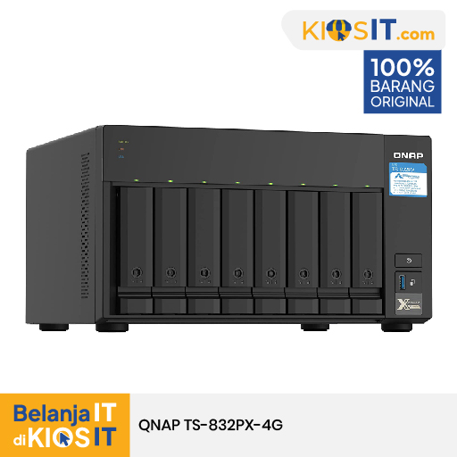 QNAP TS-832PX-4G 8 Bay NAS Persoal Storage With 10GbE SFP plus