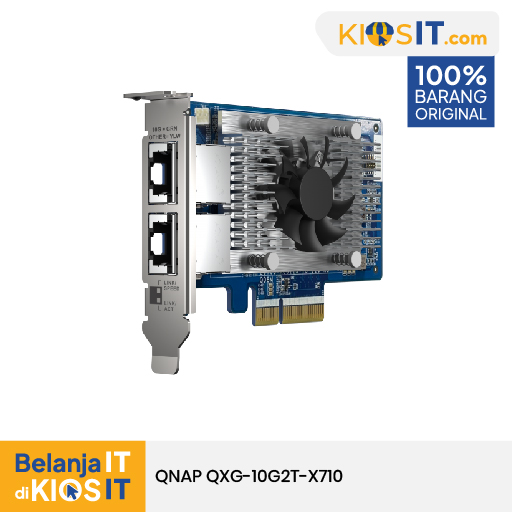 QNAP QXG-10G2T-X710 Network Expansion Card 10GbE