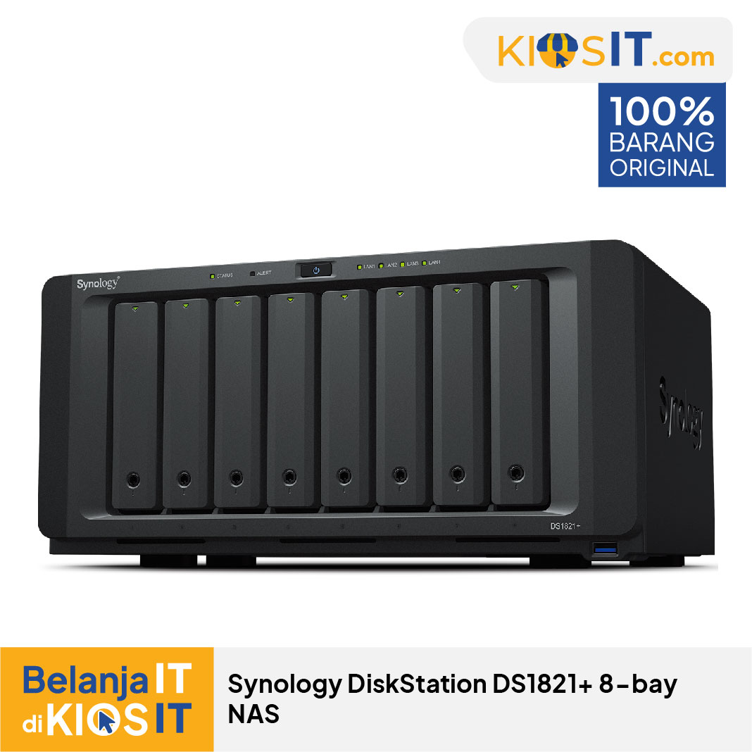 Synology DiskStation DS1821plus 8-bay NAS - DS1821 plus