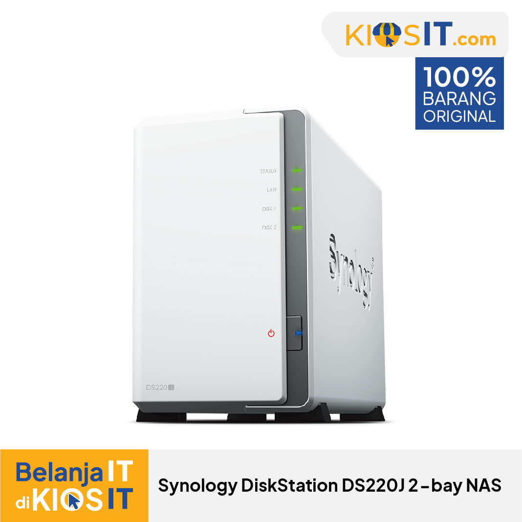 Synology DiskStation DS220J 2-bay NAS - DS220J