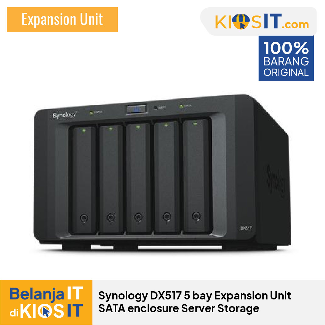 Synology DX517 5 bay Expansion Unit SATA enclosure Server Storage