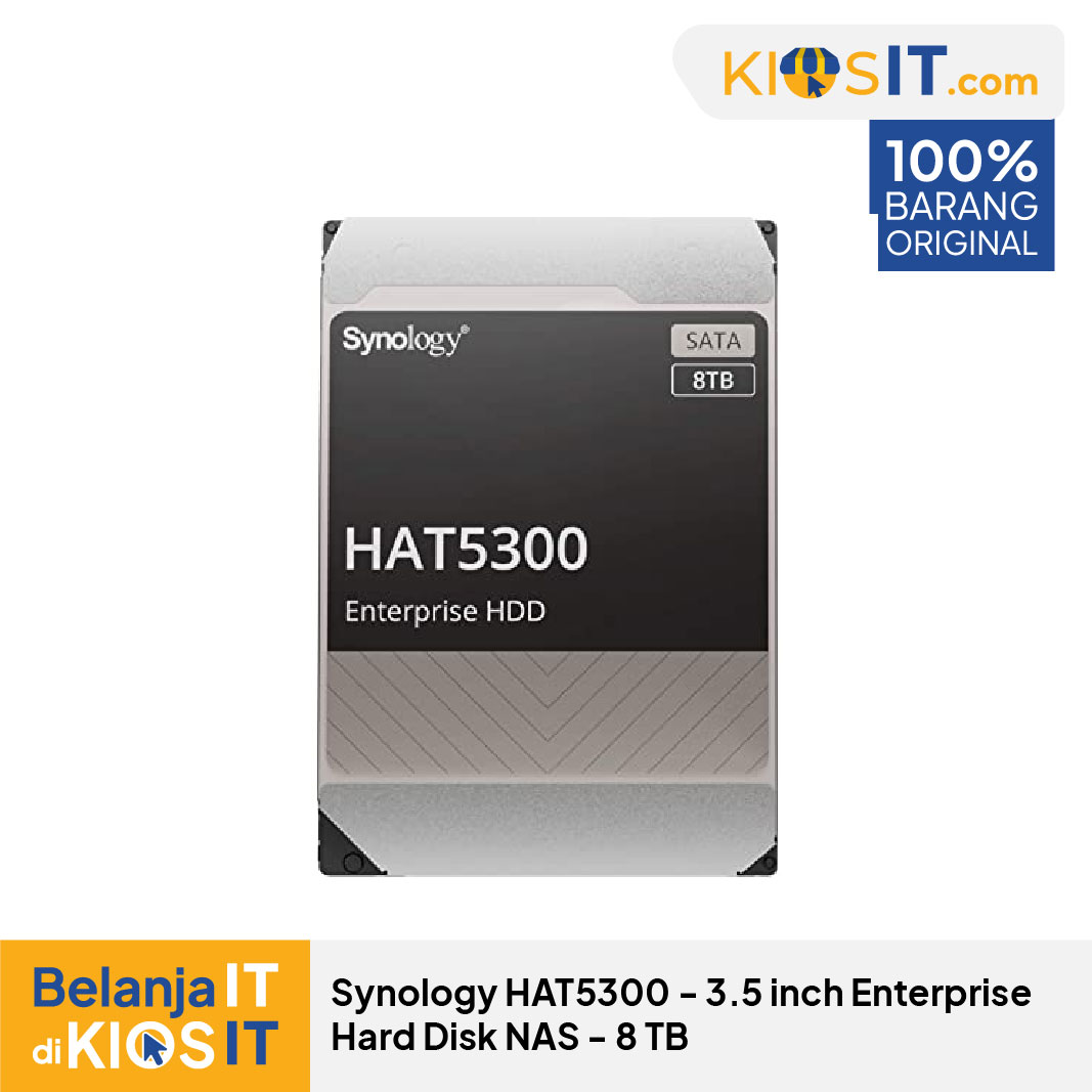 Synology HAT5300 8TB - 3.5 inch Enterprise Hardisk NAS