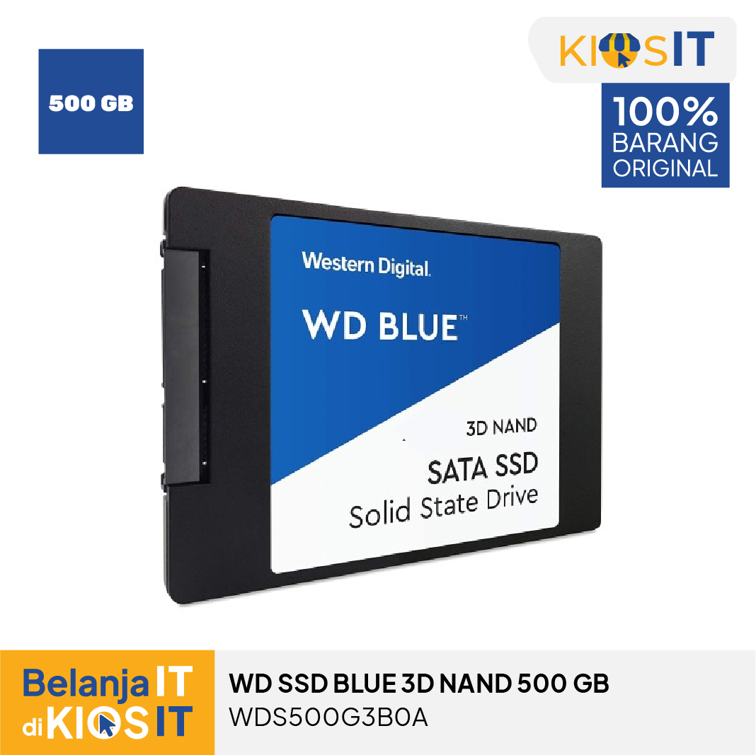 SSD WD BLUE 3D NAND 500 GB SATA III