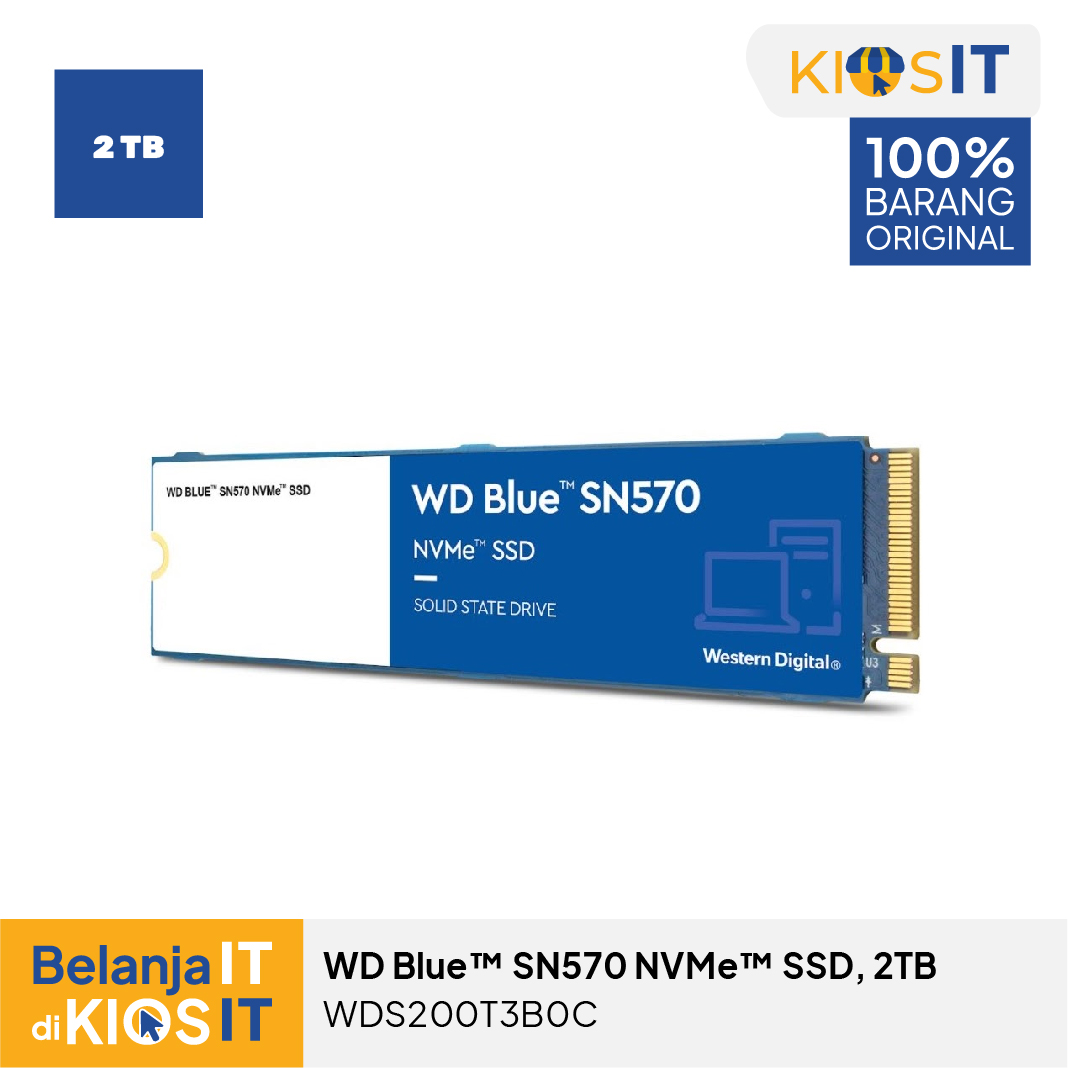 SSD WD BLUE SN570 2 TB M.2 NVMe PCIe